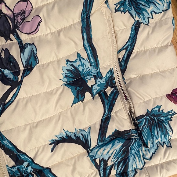 Preowned Women’s Columbia Floral Cream Jacket XXL Excellent - Picture 2 of 7